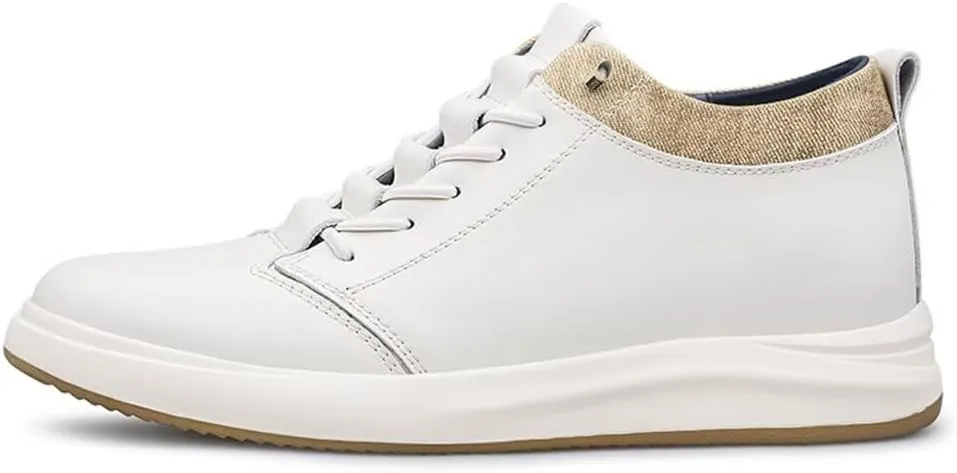 2.4 Men Leather Height Increase Skate Board Shoes