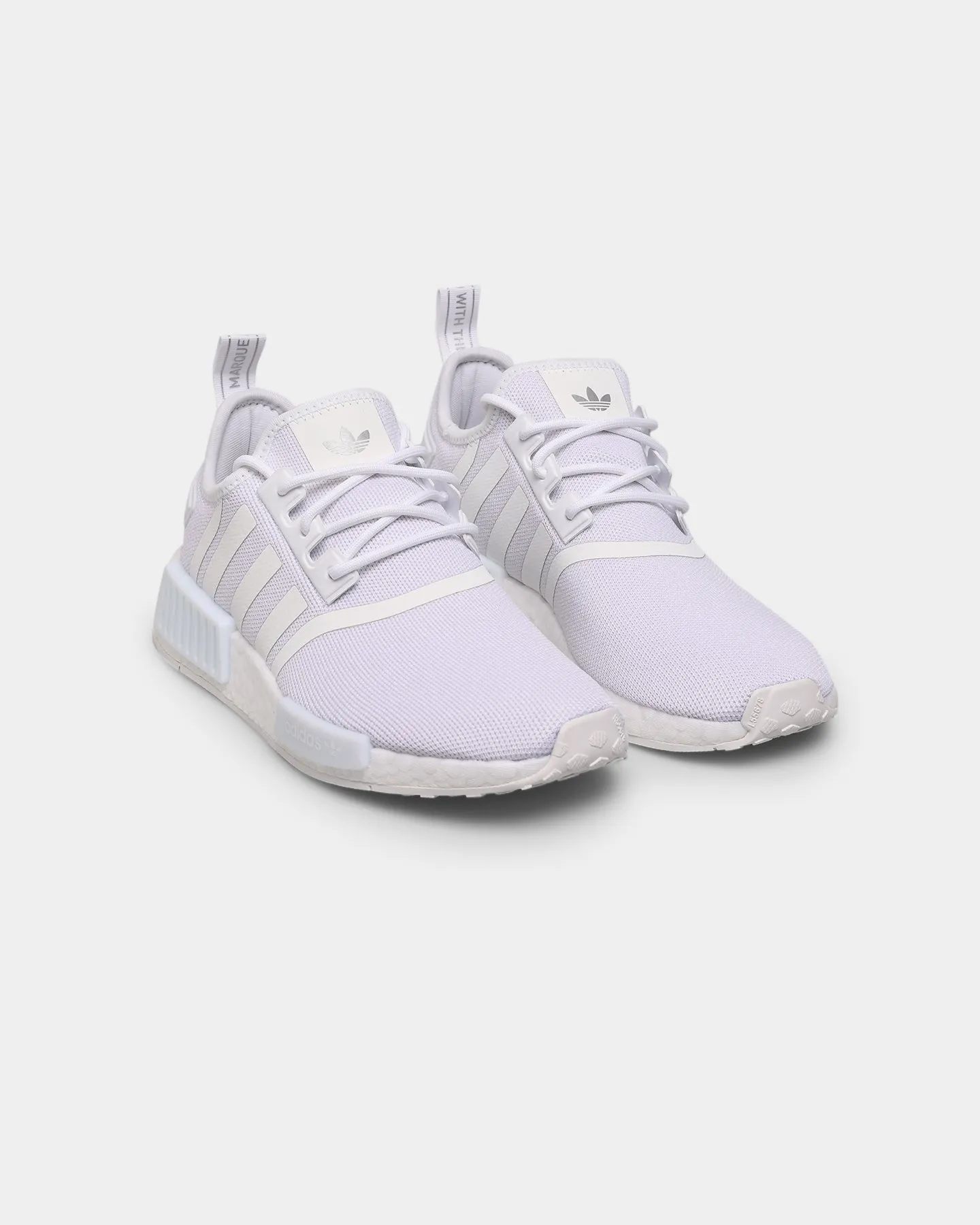 Adidas Women's NMD_R1 Primeblue Cloud White/Silver Metallic
