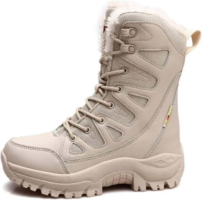 ailishabroy Men's Wild Jungle Combat Military Boots Outdoor Hiking Shoes Desert Travel Ankle Boots