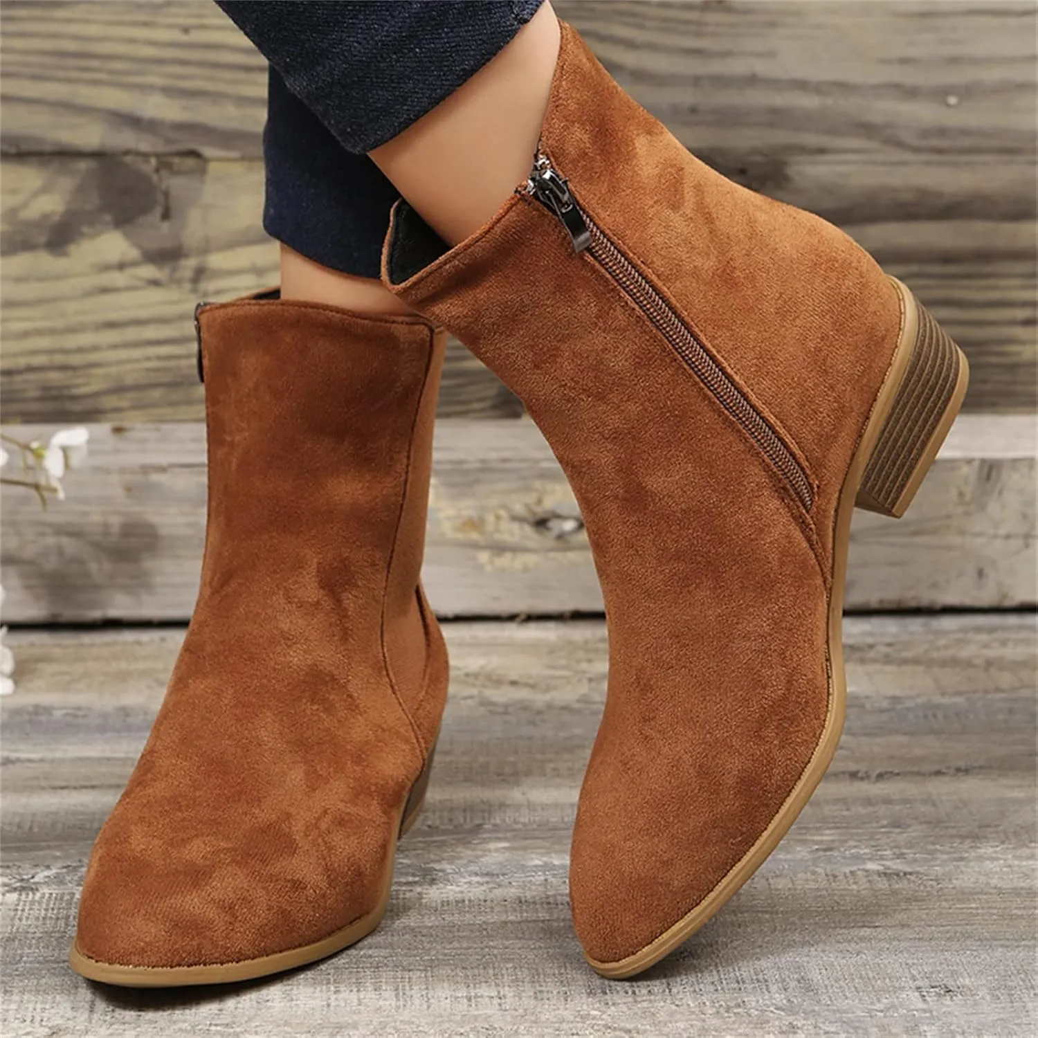 Ankle Boots for Women Tan Boots for Women Black Leather Boots for Women Leather Winter Boots Woman Black Ankle Boots for Women Chunky Heel White Cowboy Ankle Boots Men