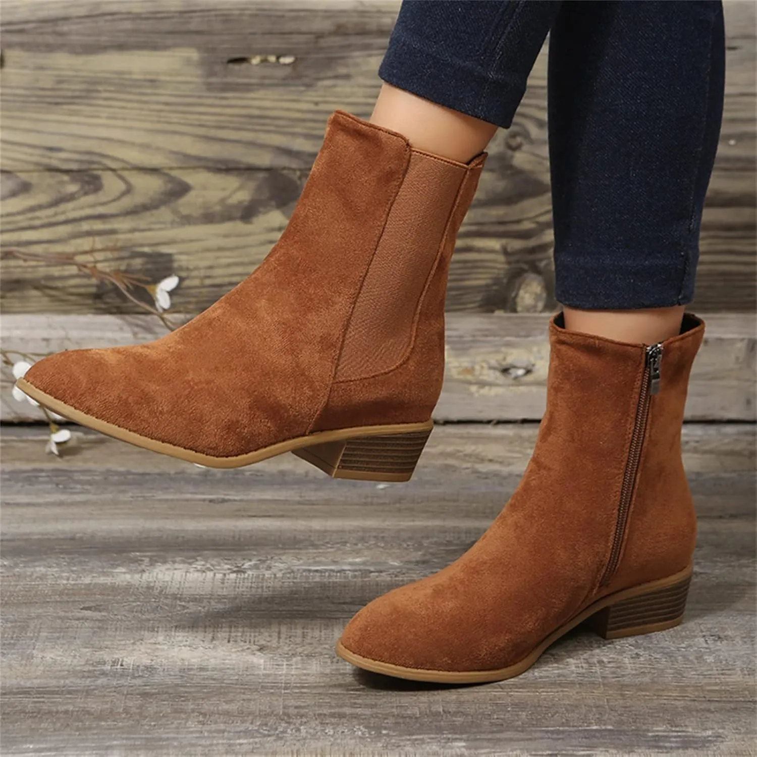 Ankle Boots for Women Tan Boots for Women Black Leather Boots for Women Leather Winter Boots Woman Black Ankle Boots for Women Chunky Heel White Cowboy Ankle Boots Men