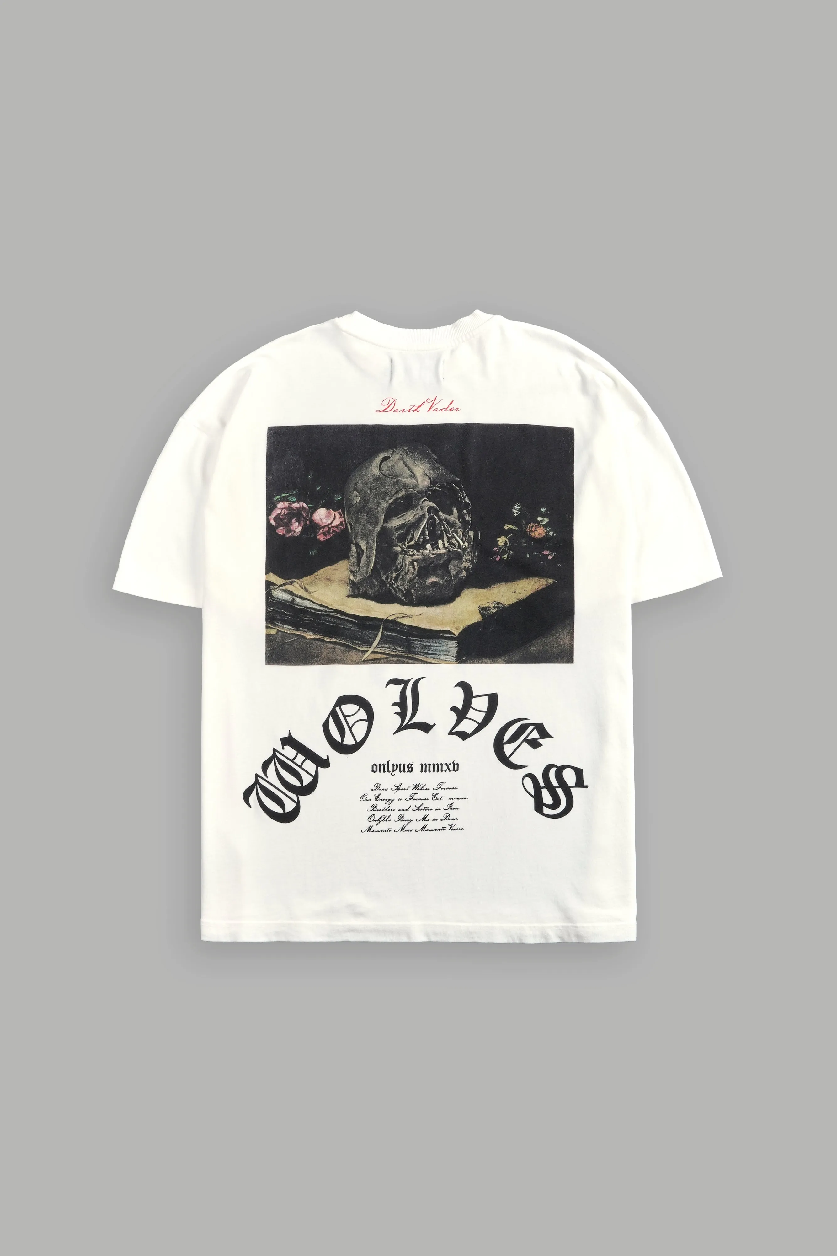 Ashes Of The Dark Lord "Premium" Oversized Tee in Cream