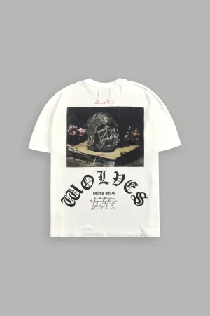 Ashes Of The Dark Lord "Premium" Oversized Tee in Cream
