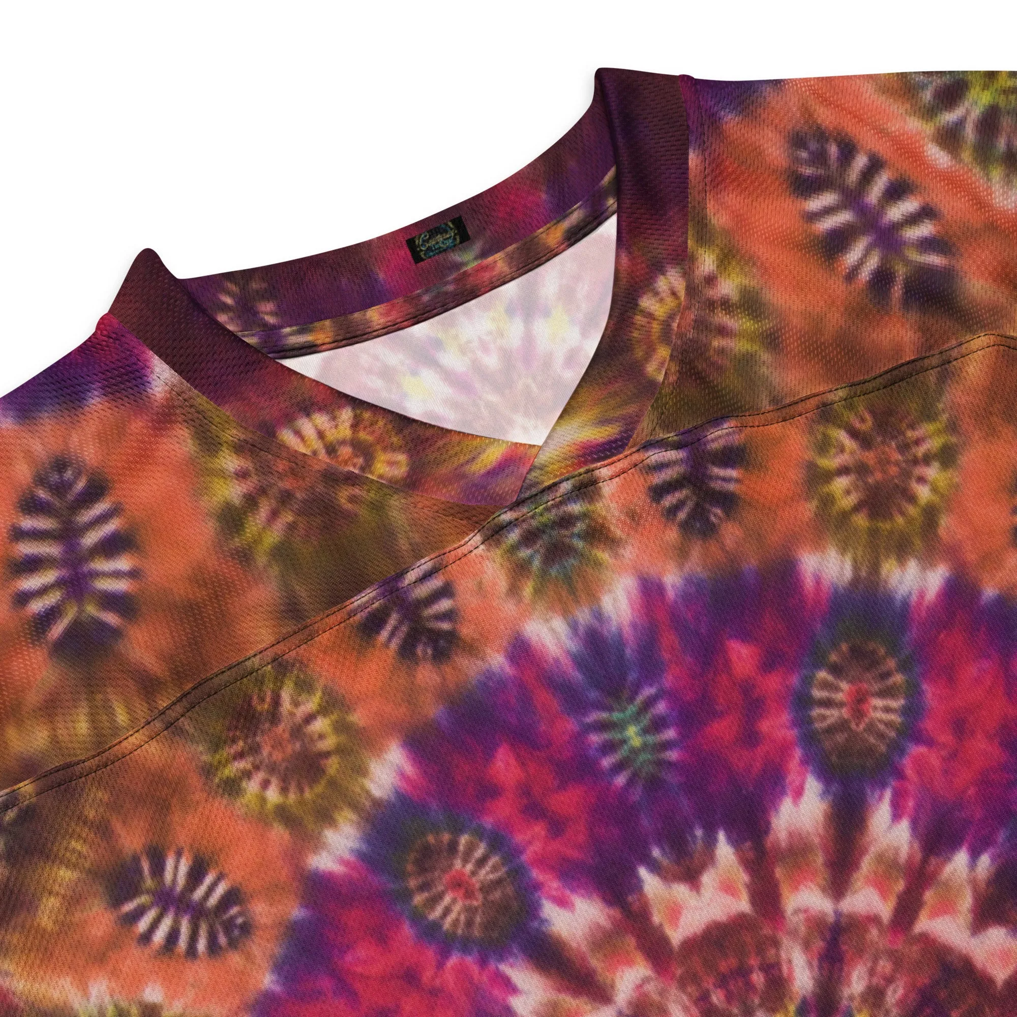 'Autumn Blush' Recycled hockey fan jersey
