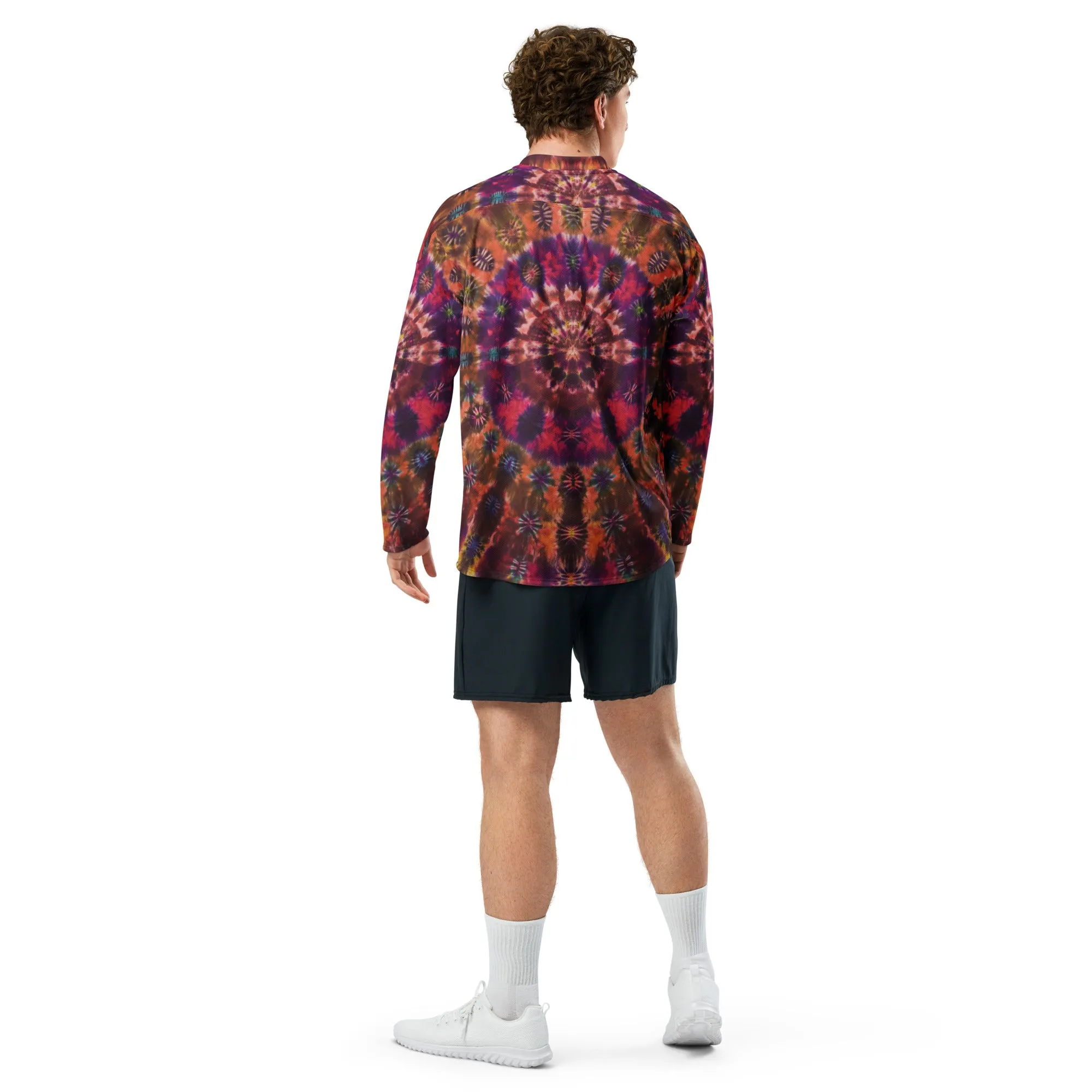 'Autumn Blush' Recycled hockey fan jersey