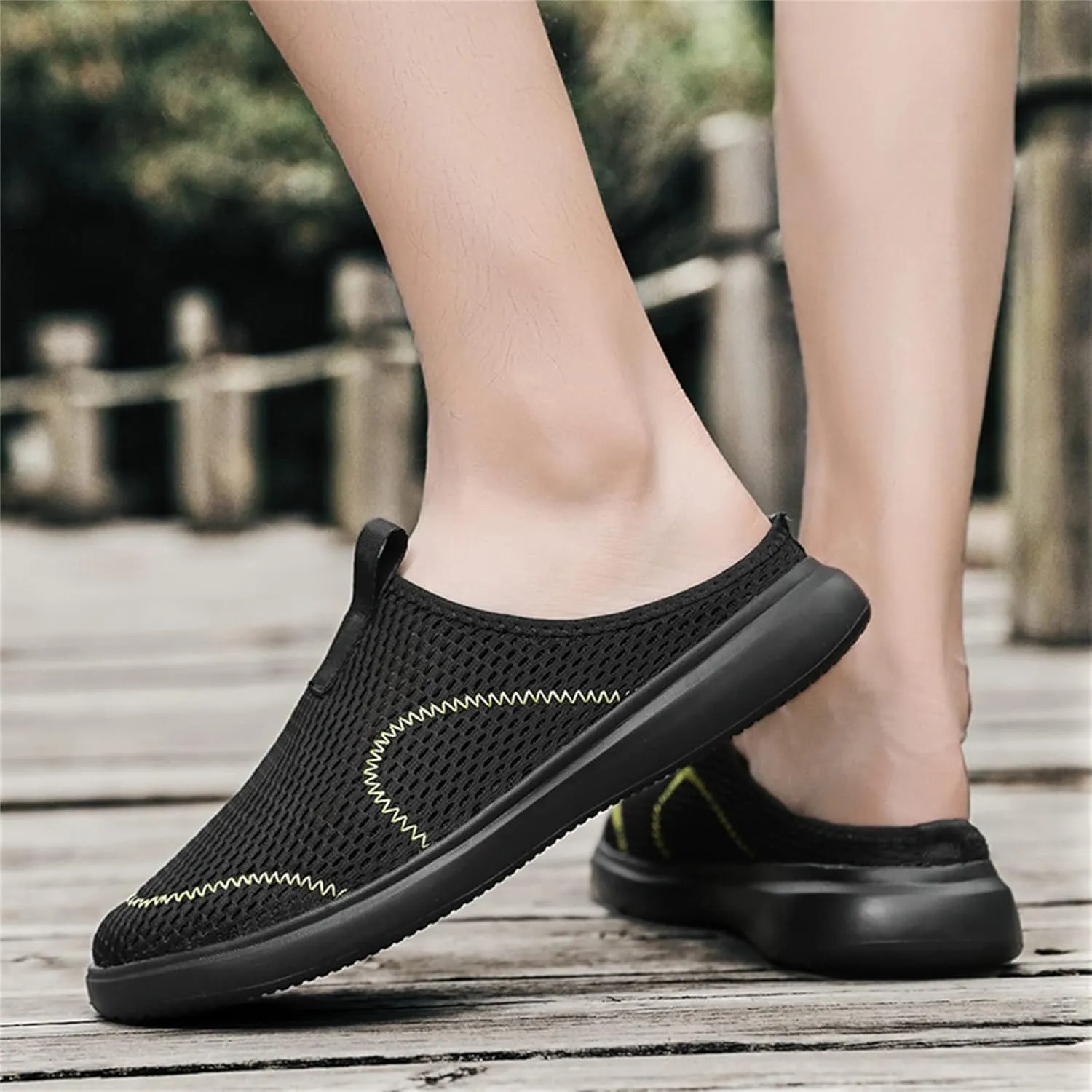 Bamboo Store Loafer Shoes for Men Casual Fashion Summer Men Casual Shoes Breathable Mesh Mens Lightweight Casual Shoes