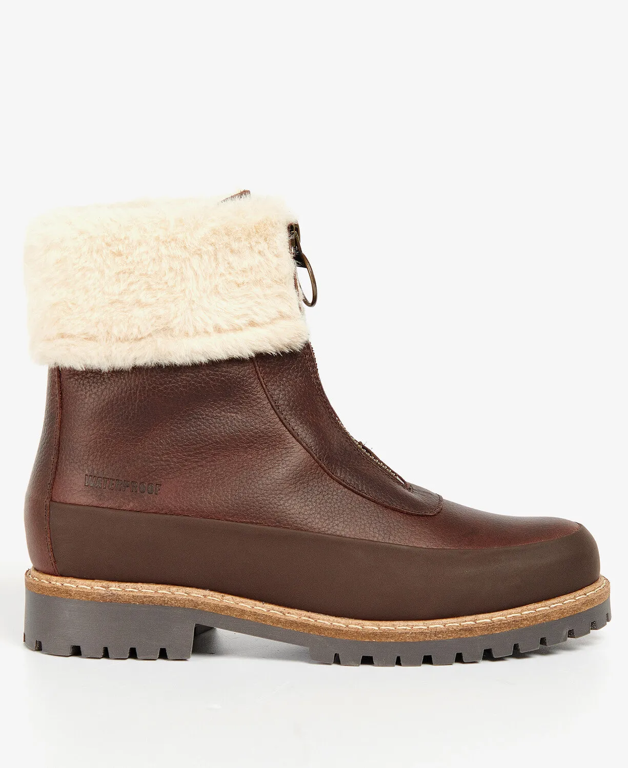 Barbour ROWEN Womens Ankle Boots Dark Brown
