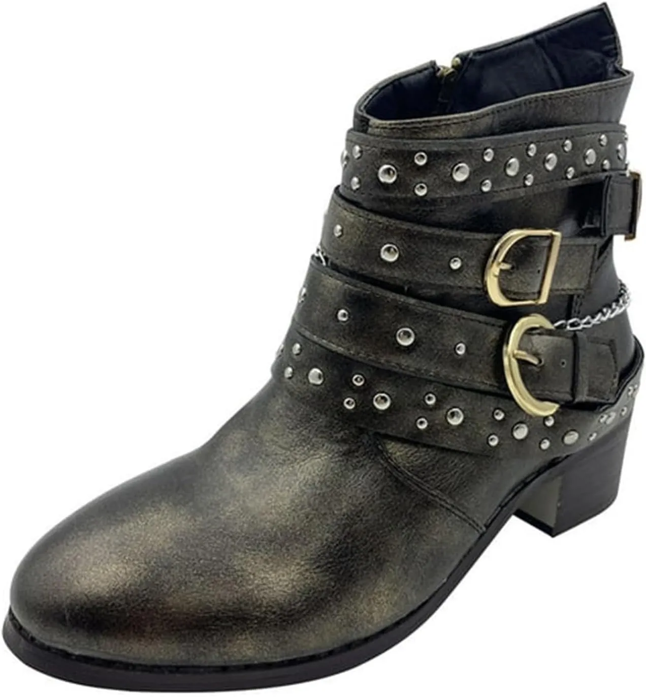 Black Booties for Women Ankle Leather Booties for Women 2024 Mens Leather Work Boots Boot for Men Fashion Round Toe Side Zipper Pointd Toe Suede