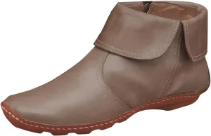 Brown Ankle Boots Botas Negras Para Mujer Women Leather Boots Women Wide Width Womens Leather Booties and Ankle Boots Women Lace Up Buckle Belt High Heels Platform Ankle Boots