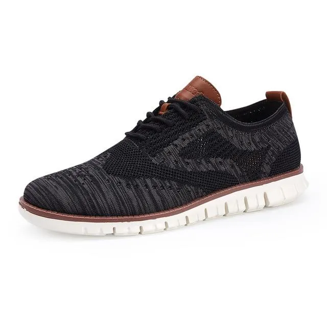 Casual Knitted Mesh Lightweight Soft Shoes