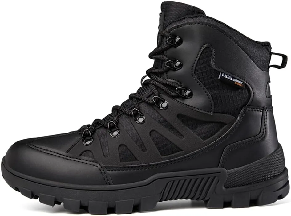 CHUUMEE Lightweight Men's Tactical Hiking Boots 6 Inches Waterproof Anti-slip Work Boots Military Desert Boots