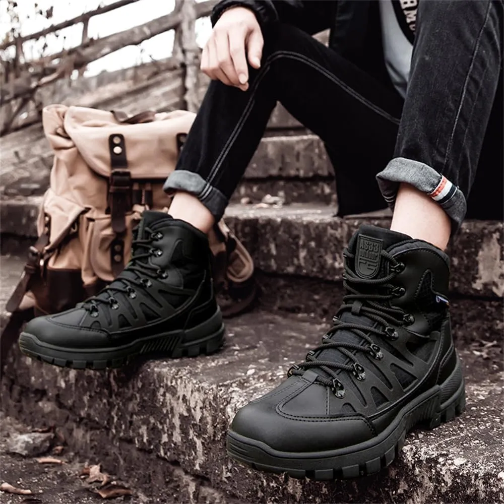 CHUUMEE Lightweight Men's Tactical Hiking Boots 6 Inches Waterproof Anti-slip Work Boots Military Desert Boots
