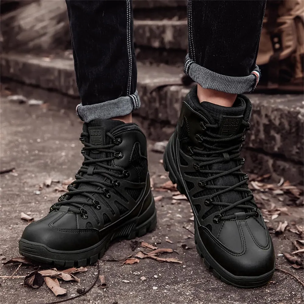 CHUUMEE Lightweight Men's Tactical Hiking Boots 6 Inches Waterproof Anti-slip Work Boots Military Desert Boots