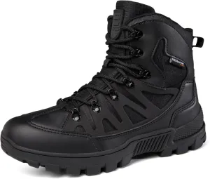 CHUUMEE Lightweight Men's Tactical Hiking Boots 6 Inches Waterproof Anti-slip Work Boots Military Desert Boots