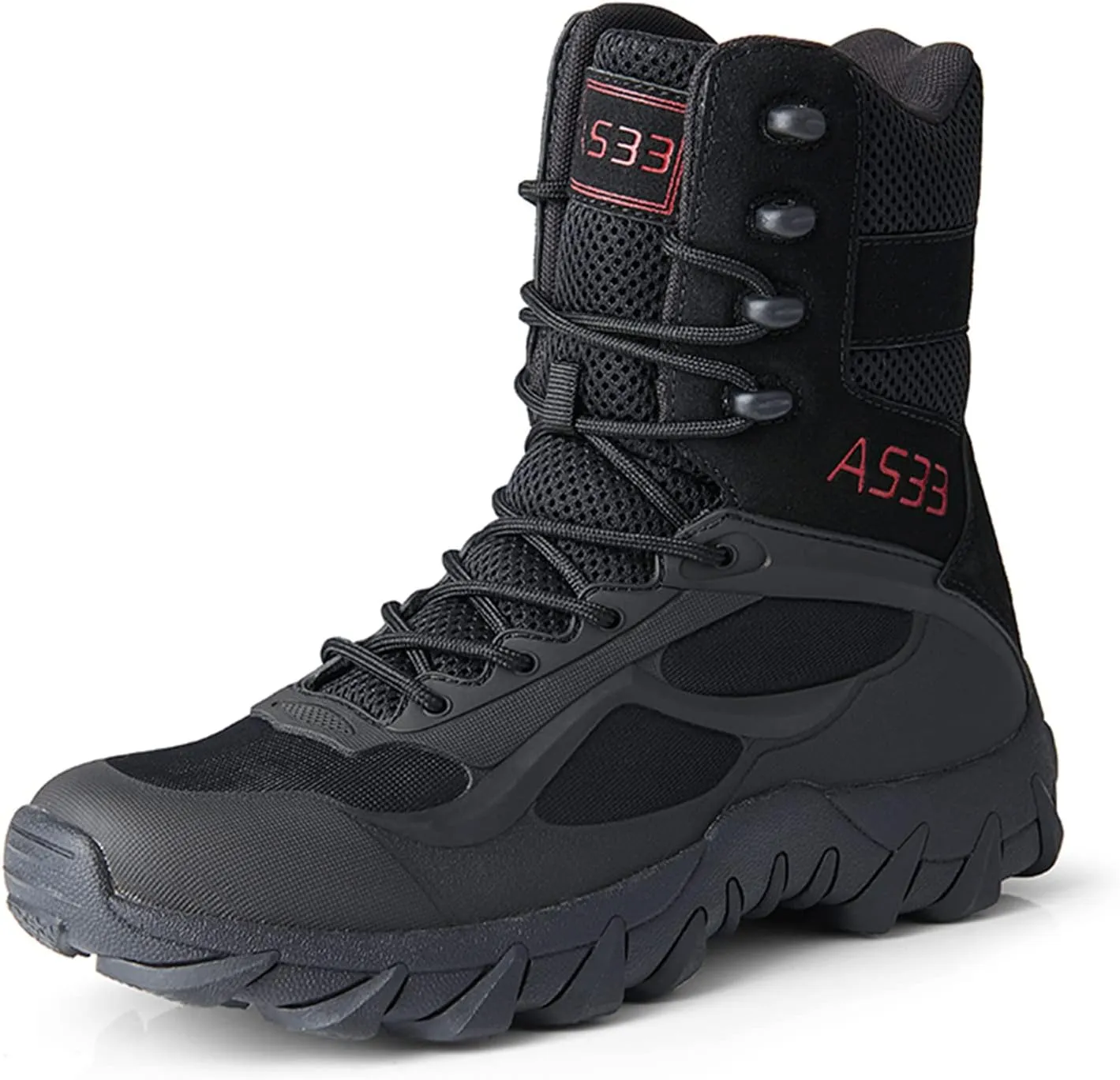 CHUUMEE Men's Tactical Hiking Boots 8 Inches Waterproof Anti-slip Work Boots Military Desert Boots