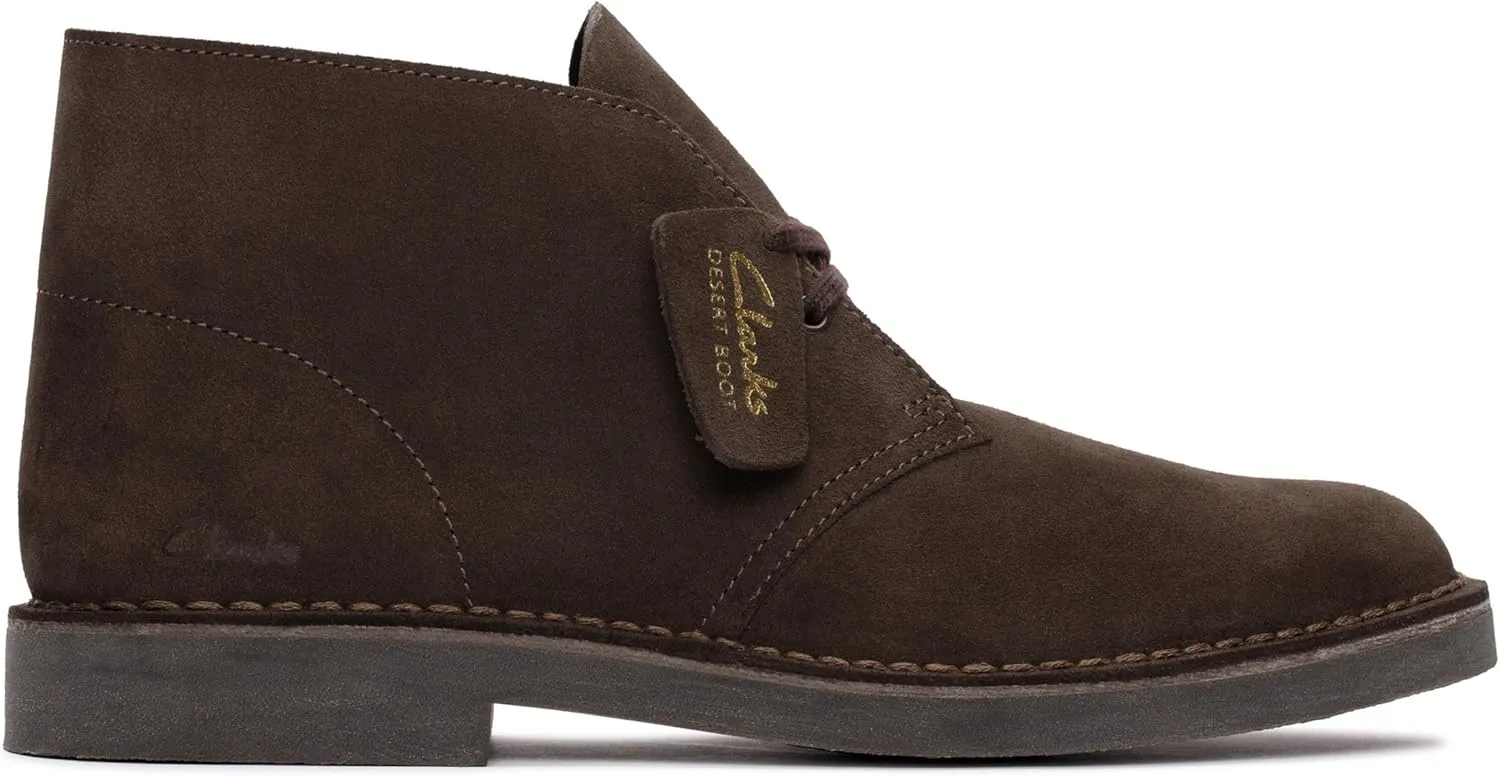 Clarks Mens Desert Boot Evo Suede Boots