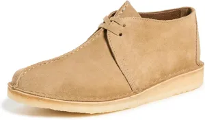 Clarks Men's Desert Trek Boots, Oakwood Suede, Tan, 9.5 Medium US