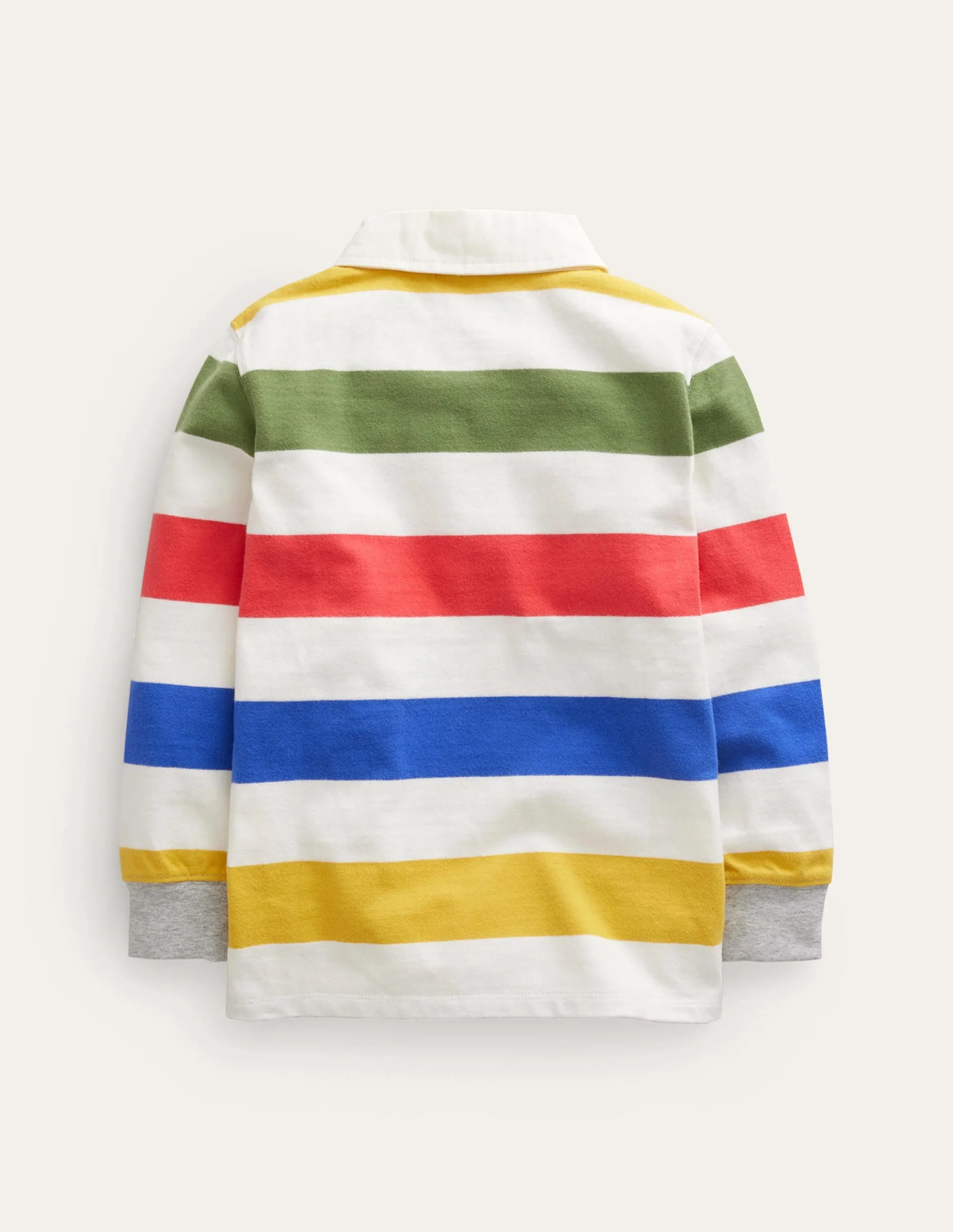 Classic Rugby Shirt-Jam/Blue Heron/Lemon/Safari