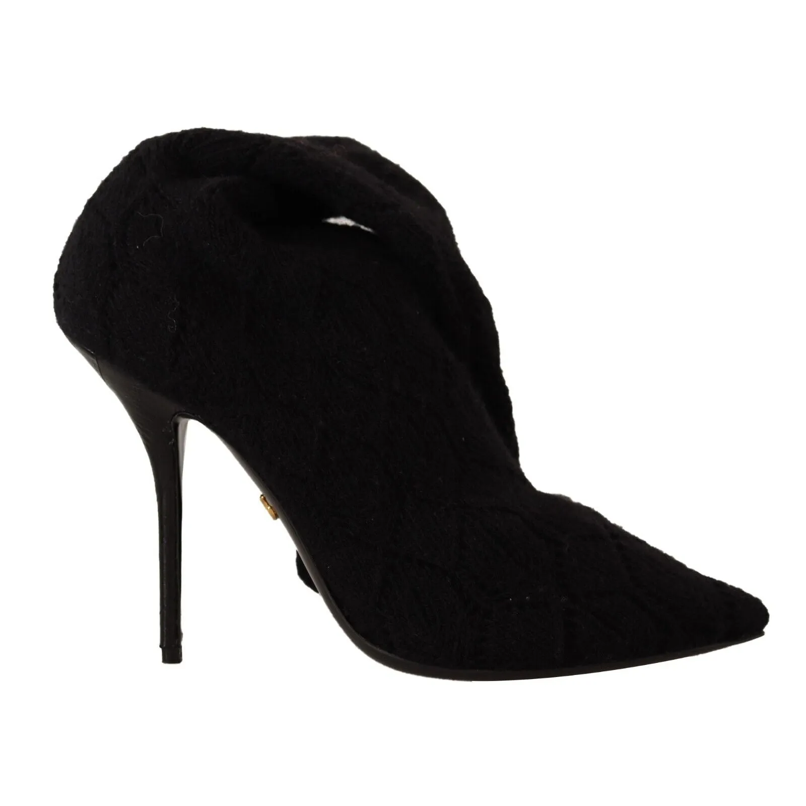 Dolce & Gabbana Elegant Black Stretch Socks Boots