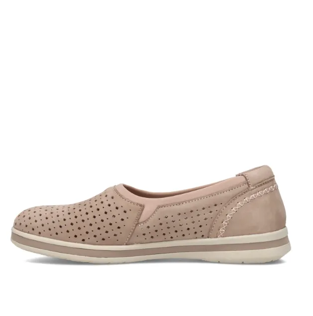Earth Origins "Batina" Beige slip on shoe