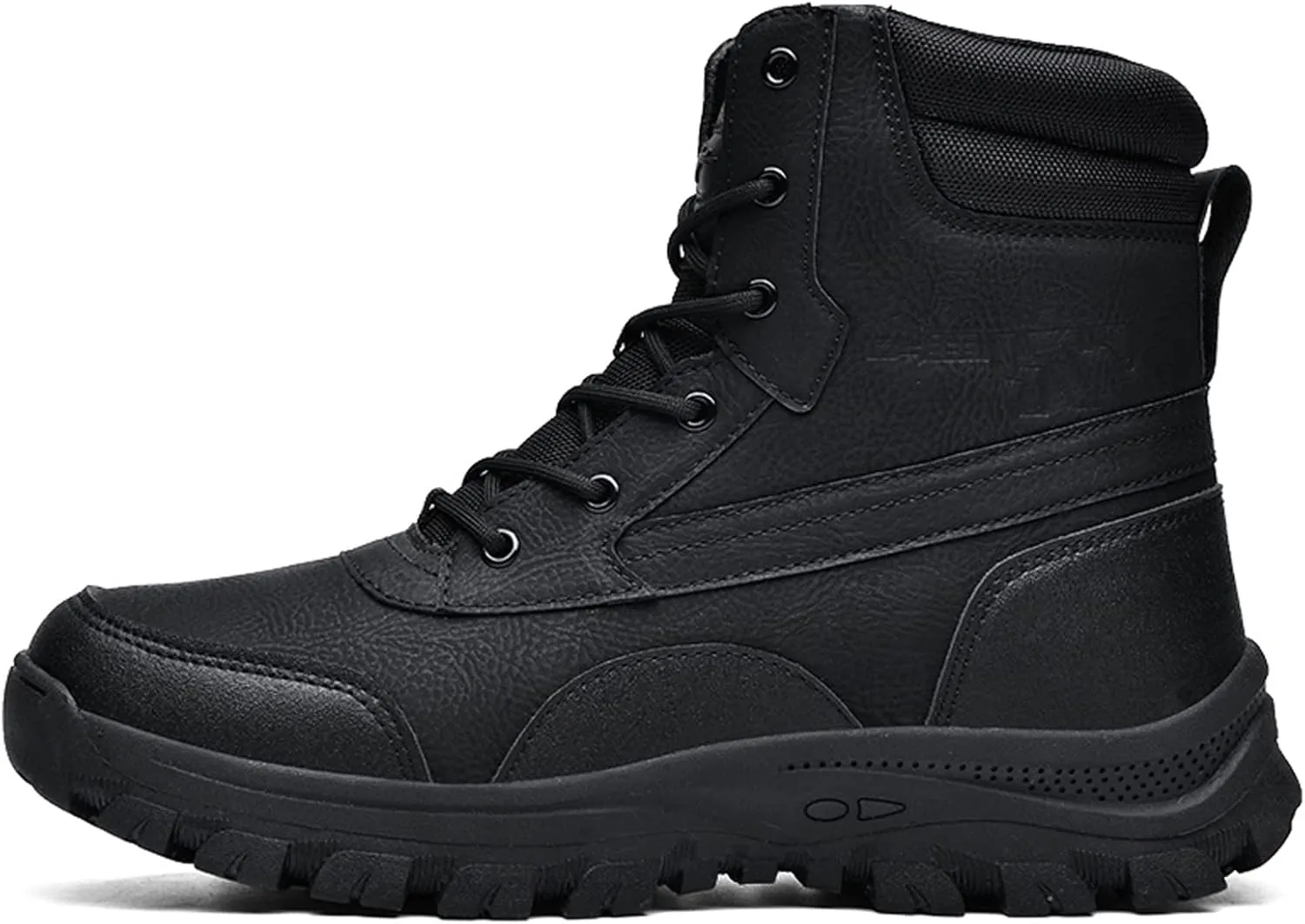 Eliogn Men's Military Tactical Boots Combat Outdoor Walk Leather Lightweight Desert Boots
