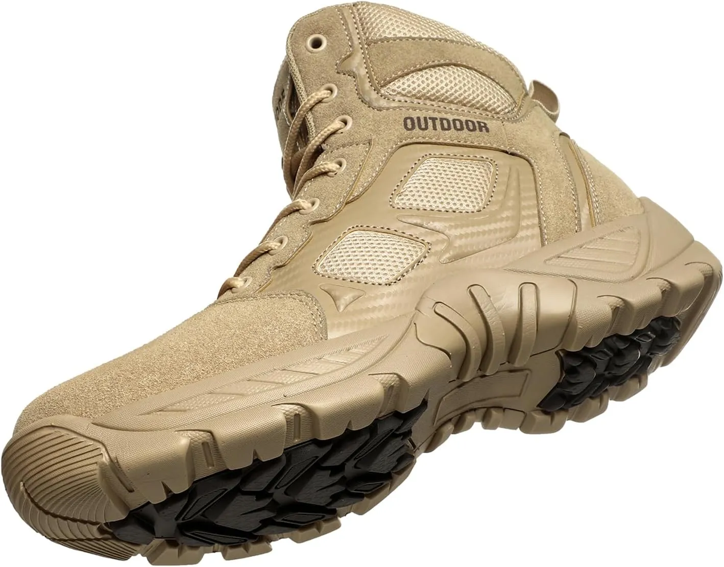 Eliogn Men's Training Boots Hiking Shoes Military Tactical Combat Outdoor Jungle Work Boots