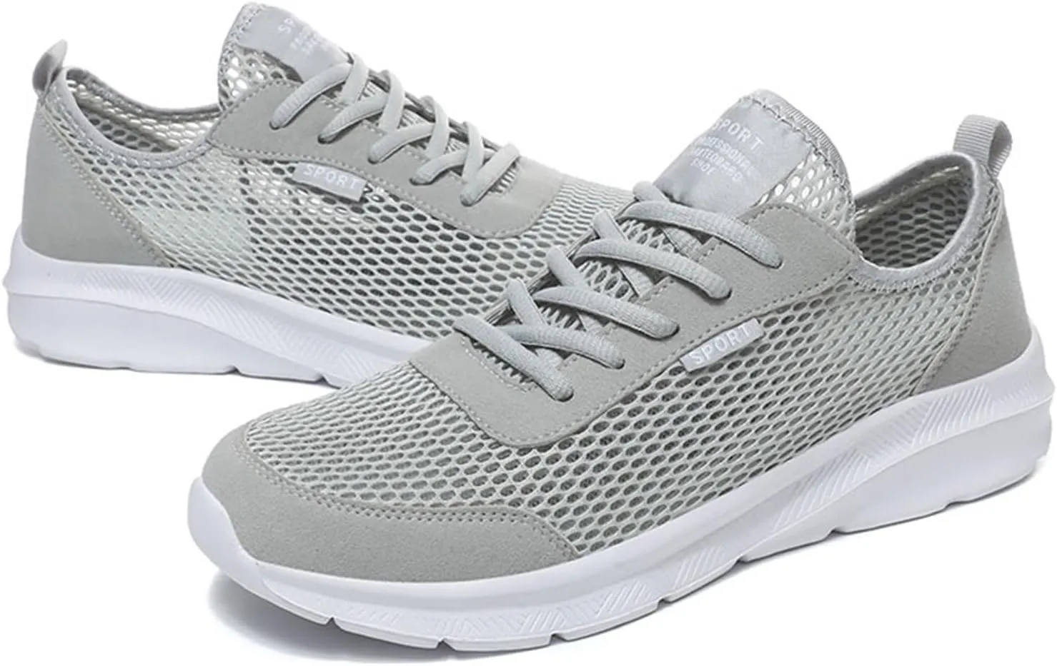 Fashion Summer Men Breathable Mesh Lightweight Comfortable Casual Shoes