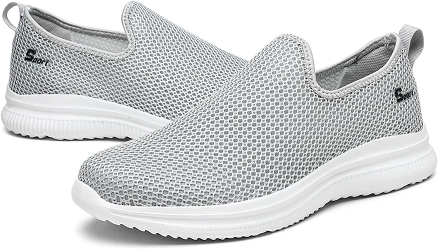 Fashion Summer Men Mesh Breathable Flat Lightweight Comfortable Casual