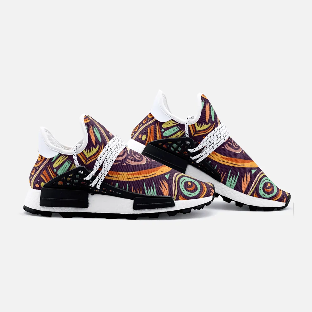 Feather shoes Unisex Lightweight Custom shoes