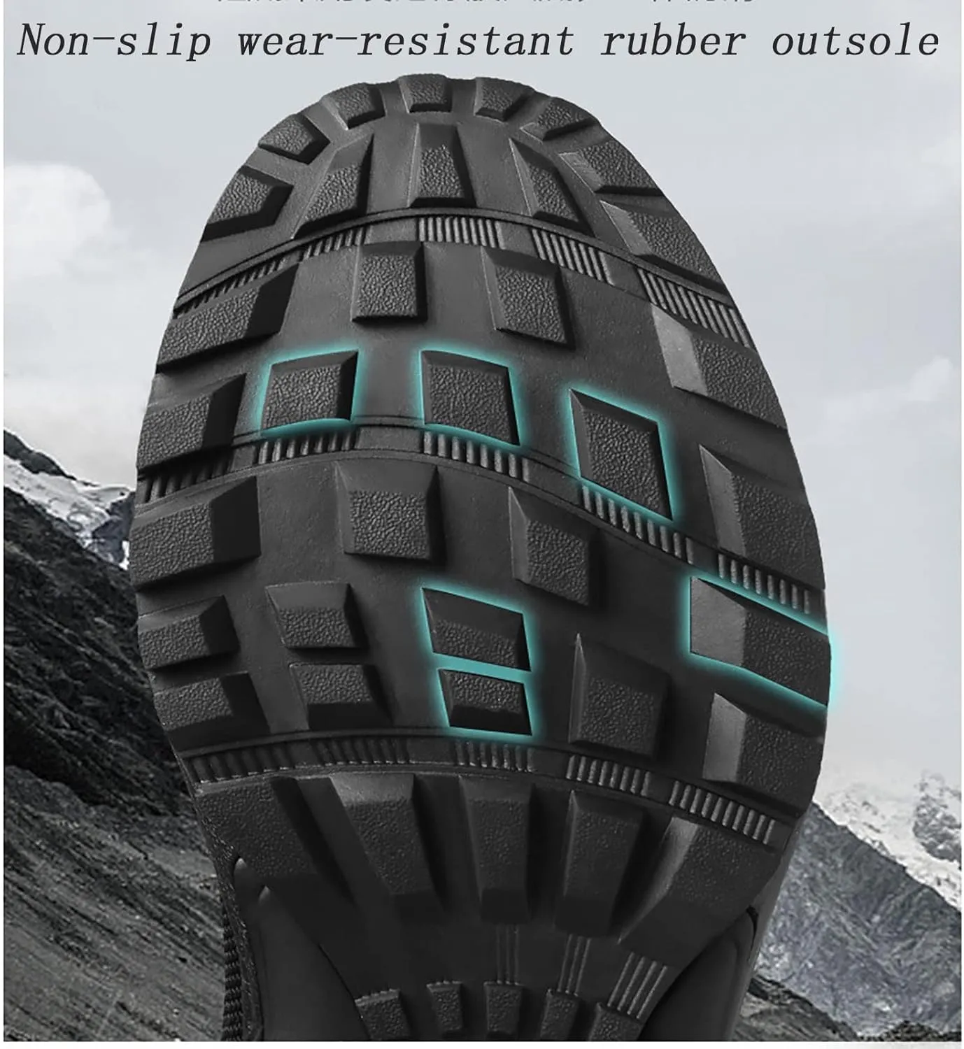 Lightweight Military and Tactical Boots for Men, Comfort Durable Rubber Sole Military Work and Desert Boots, Low Top Lace-up Waterproof Hiking Boots