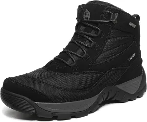 Men Waterproof Tactical Training Boots, Outdoor Lace-up Sports Durable Breathable Men's Mountaineering Desert Boots, for Hiking Quick Dry Desert Boots
