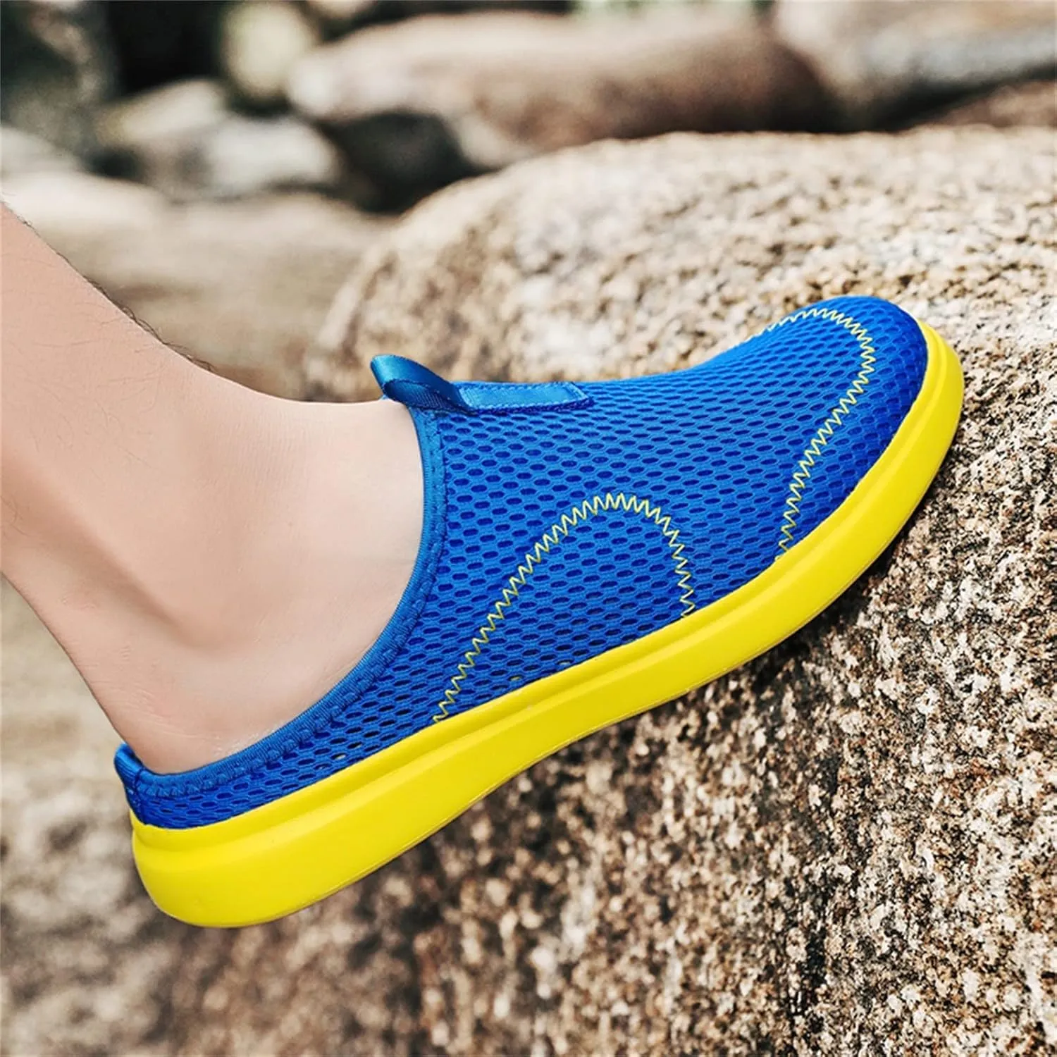 Mens Dress Shoes Casual Fashion Summer Men Casual Shoes Breathable Mesh Shallow Casual Shoes for Men Suede