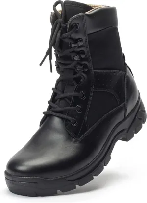 Men's Military and Tactical Boots for Men, Comfort Durable Rubber Sole Military Desert Boots, Outdoor Lightweight Lace-up Waterproof Breathable Hiking Shoes