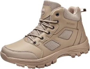 Men's Mountaineering Shoes Military Training Desert Tactical Military Boots Breathable Camping Hunting Sneakers