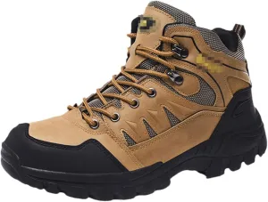 Men's Outdoor Hiking Shoes Mountaineering Sneakers Waterproof Tactical Shoes Camping Walking Boots