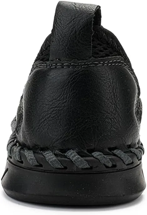 Men's Outdoor Mesh Hiking Shoes Slip-on Summer Sports Shoes Breathable Mesh Non-Slip Lightweight Casual Sneakers