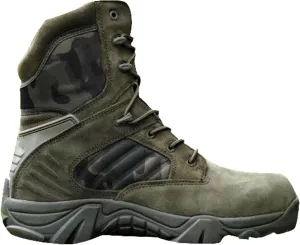 Men's Tactical Boots, Lightweight Outdoor Hiking Boots, Side Zipper Jungle Boots, Comfort Durable Breathable(Bl,12)