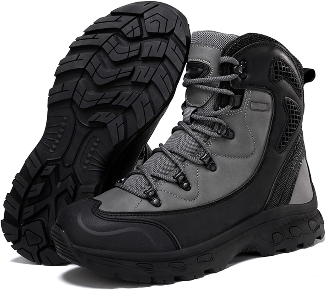 Men's Tactical Hiking Boots Lightweight Breathable Combat Boots Outdoor Jungle Work Boots