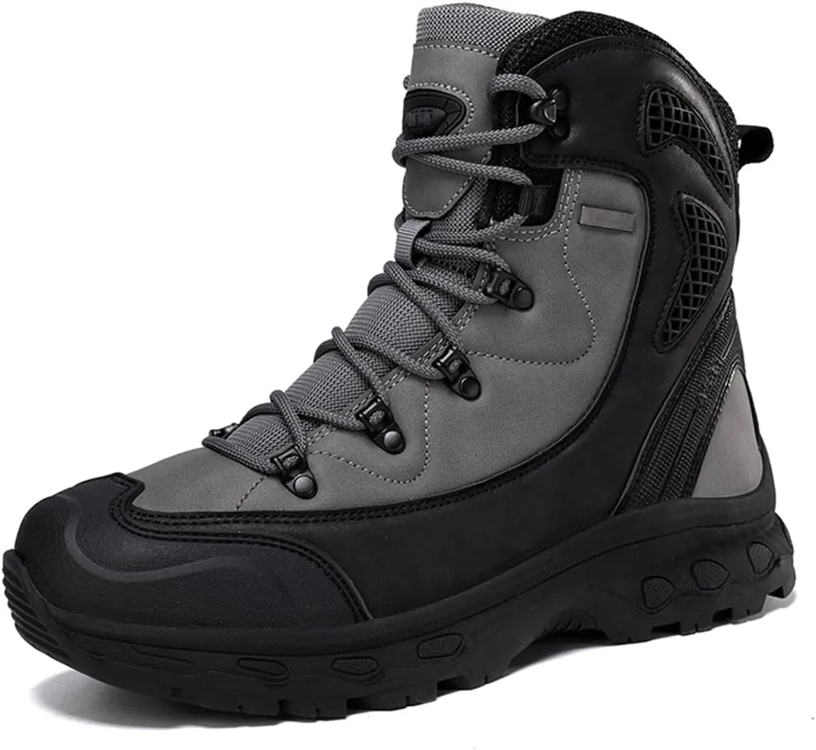 Men's Tactical Hiking Boots Lightweight Breathable Combat Boots Outdoor Jungle Work Boots