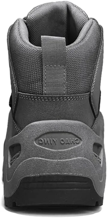 Men's Waterproof Anti-slip Hiking Boots Outdoor Mid Trekking Backpacking Mountaineering Shoes