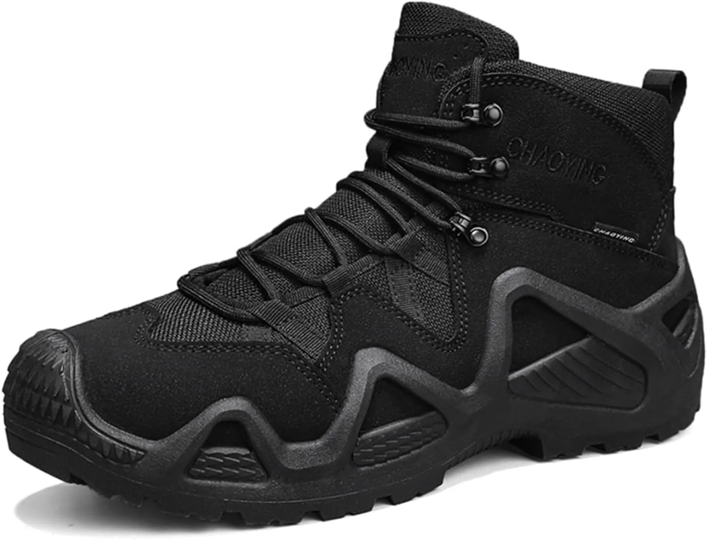 Men's Waterproof Anti-slip Hiking Boots Outdoor Mid Trekking Backpacking Mountaineering Shoes