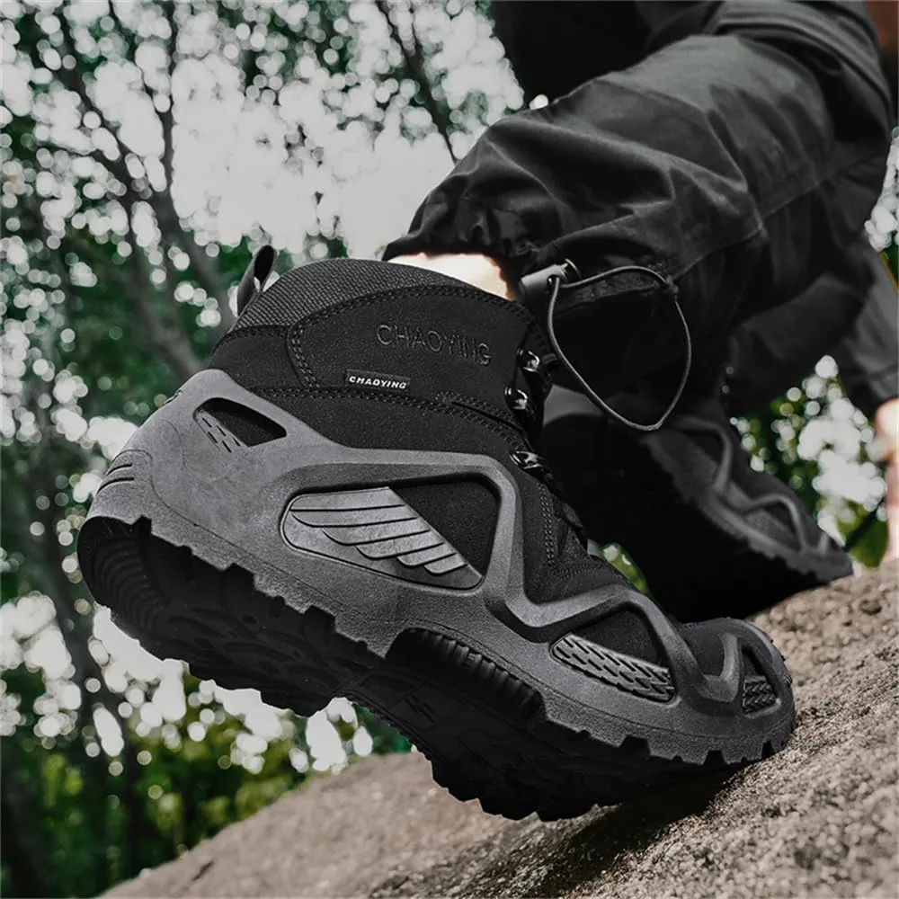 Men's Waterproof Anti-slip Hiking Boots Outdoor Mid Trekking Backpacking Mountaineering Shoes