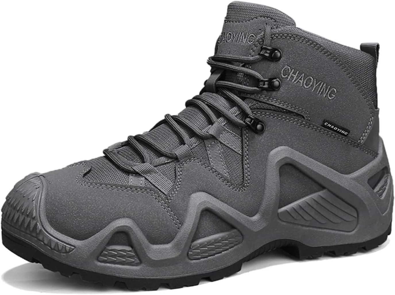 Men's Waterproof Anti-slip Hiking Boots Outdoor Mid Trekking Backpacking Mountaineering Shoes