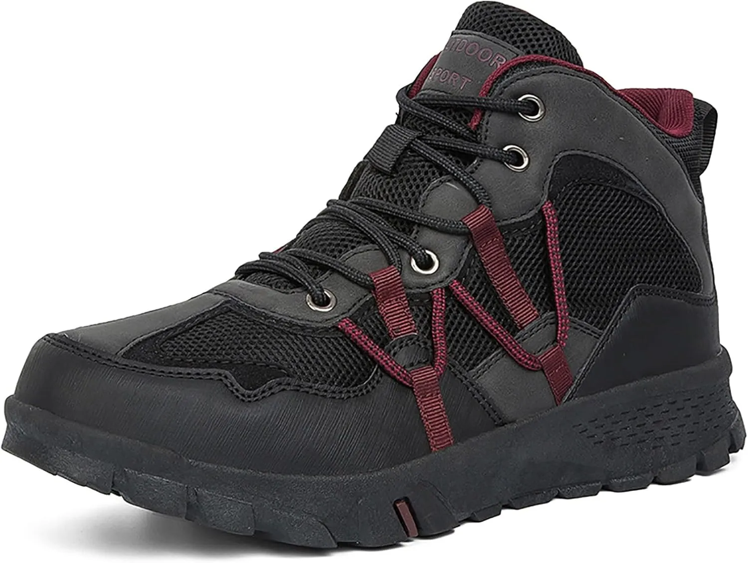 Men's Waterproof Hiking Boots Outdoor Mid Trekking Backpacking Mountaineering Shoes