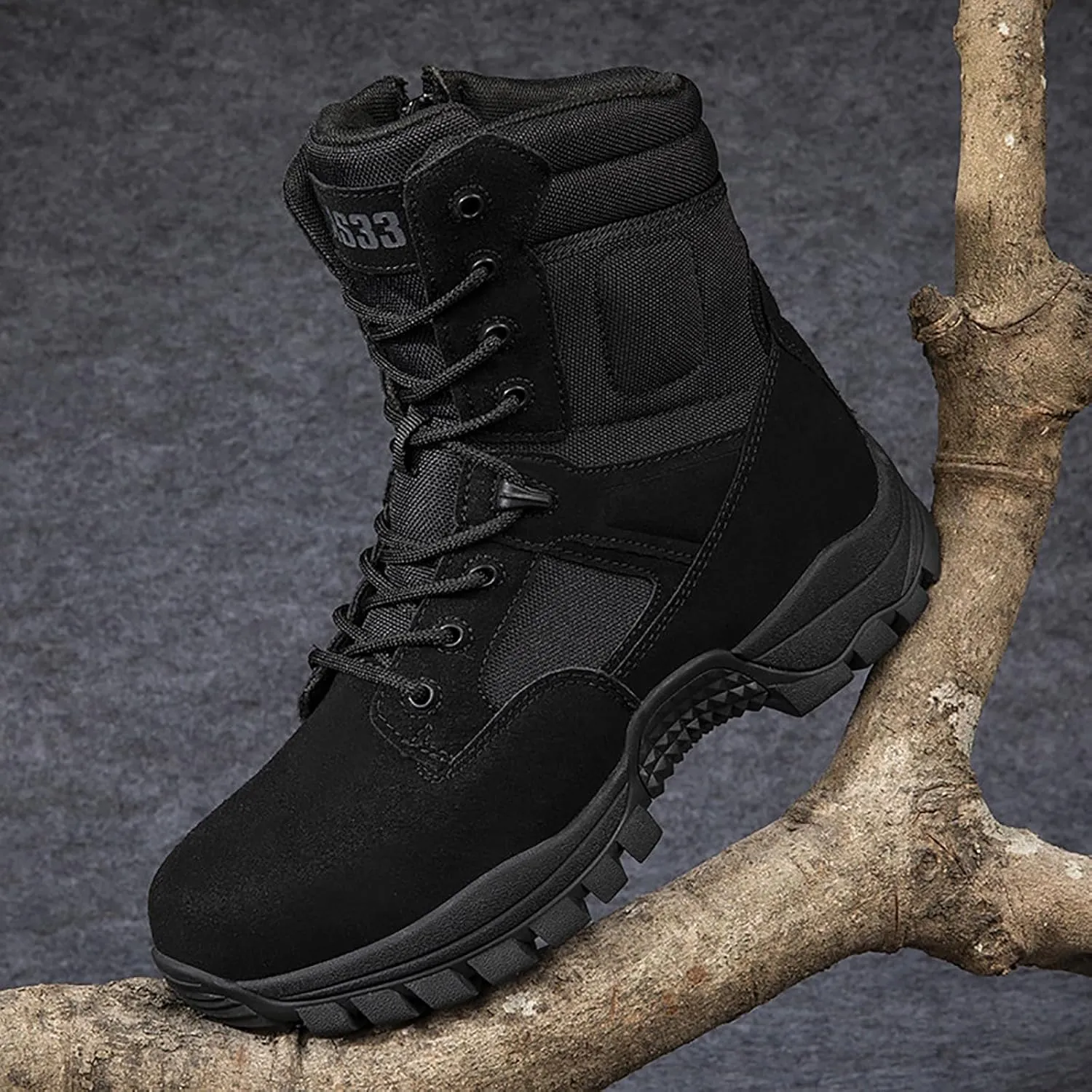 Men's Waterproof Hiking Boots Outdoor Mid Trekking Backpacking Mountaineering Shoes