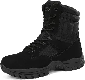 Men's Waterproof Hiking Boots Outdoor Mid Trekking Backpacking Mountaineering Shoes