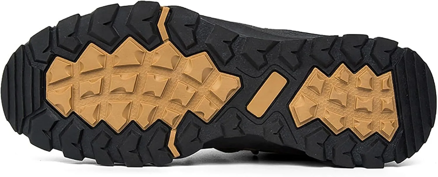 Men's Waterproof Hiking Boots Outdoor Mid Trekking Backpacking Mountaineering Shoes