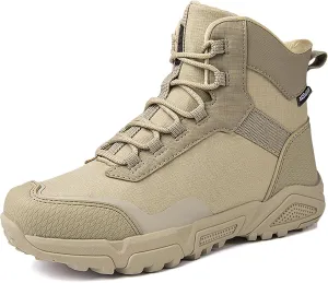 Men's Waterproof Hiking Boots Outdoor Mid Trekking Backpacking Mountaineering Shoes