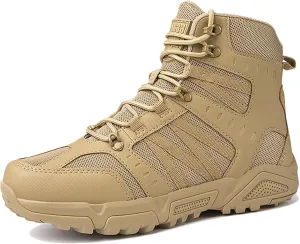 Men's Waterproof Hiking Boots Outdoor Mid Trekking Backpacking Mountaineering Shoes