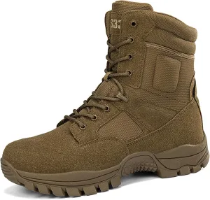 Men's Waterproof Hiking Boots Outdoor Mid Trekking Backpacking Mountaineering Shoes